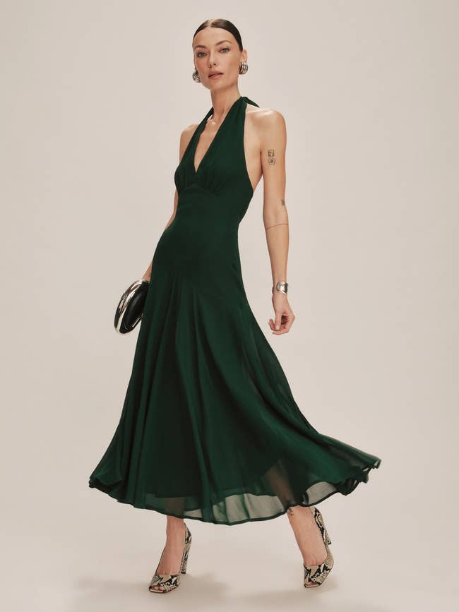 green emerald velvet dress Shop Winter Wedding Guest Dresses at Amazon from $41 main image 1