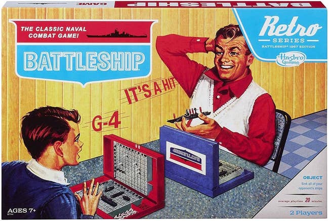 retro packaging for the game