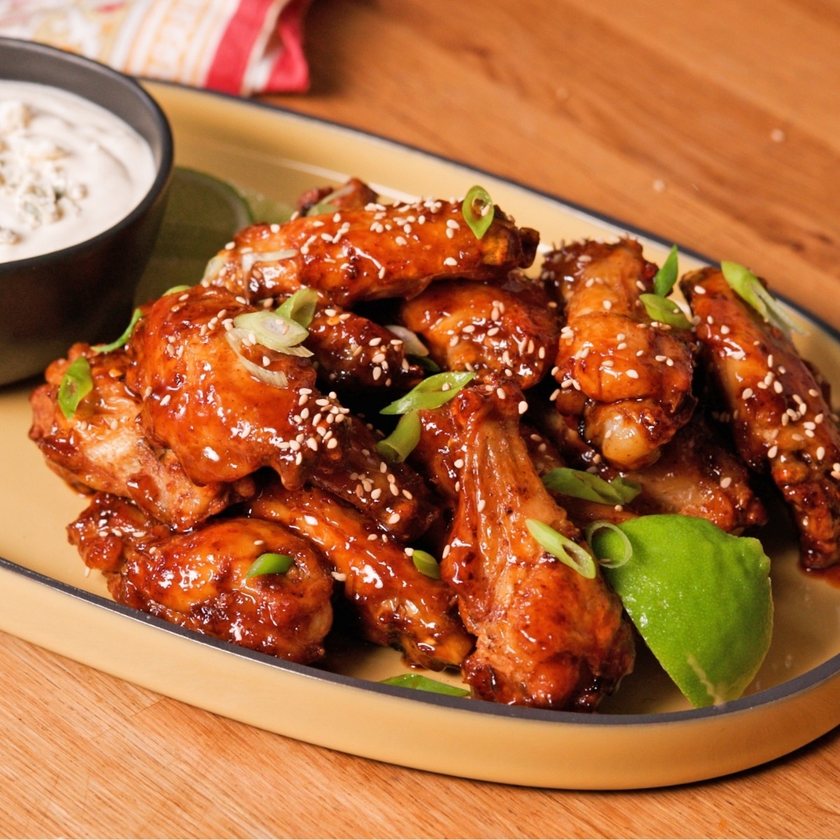 Air Fryer Hot Honey Chicken Wings