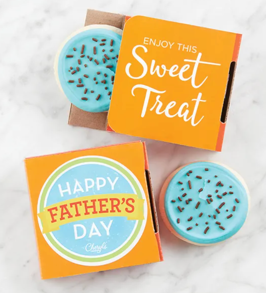father's day cookie card
