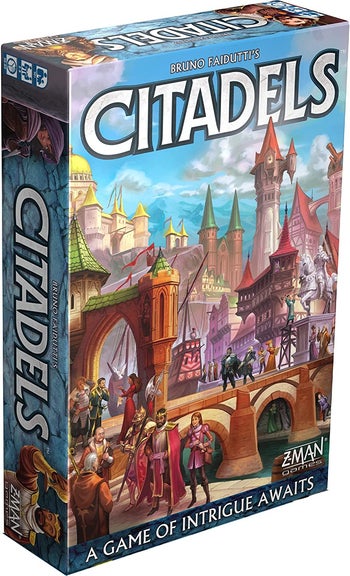 the cover of the box for the game