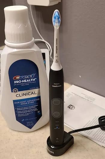 a sonicare eletctric toothbrush