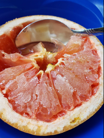 Crystallized grapefruit 