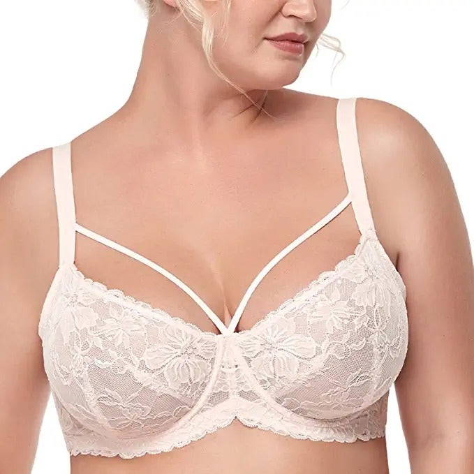 Finally found a good minimizer bra that's really comfy and cute at the same  time! (75E) : r/bigboobproblems