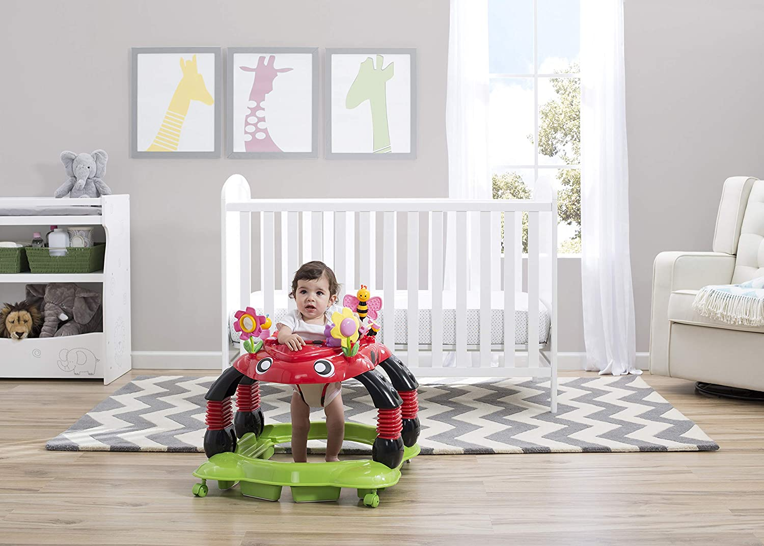 baby walkers good on carpet