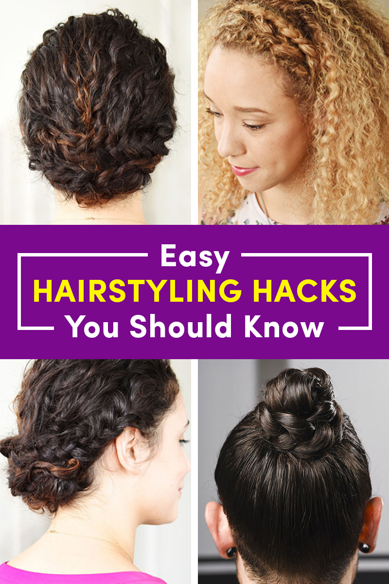 10 Life Saving Hairstyle Hacks for Lazy Girls - AllDayChic