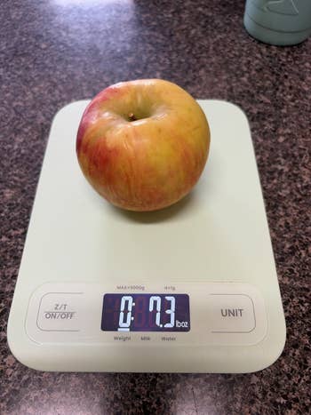 Apple placed connected a integer room standard showing a value of 8.3 ounces