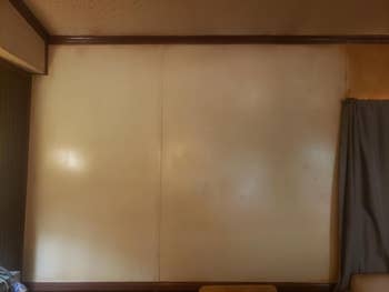 The aforesaid partition present clean