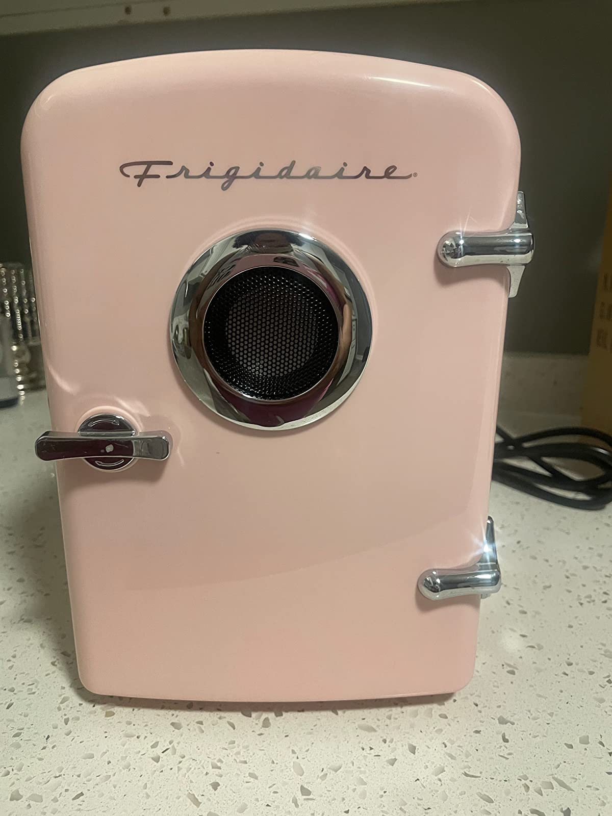 vintage skincare fridge