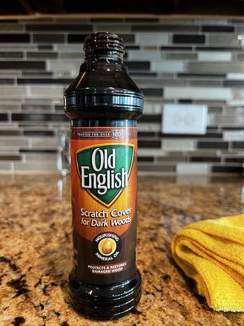 Bottle of Old English Scratch Cover
