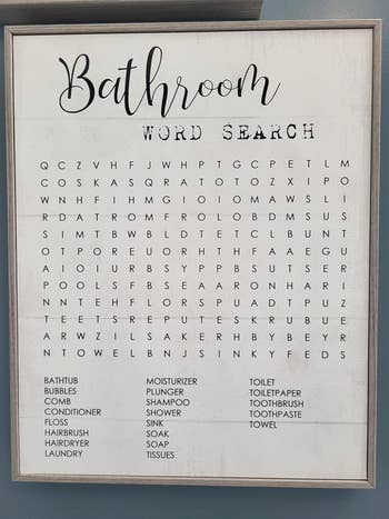 the wordsearch close up