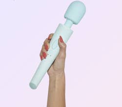 Model holding wand vibrator