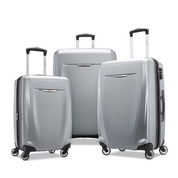 product image of three gray Winfield 3 DXL suitcases