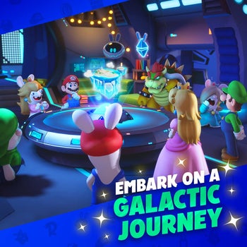 a screen grab from the mario + rabbids game