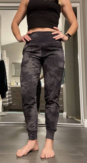 Image of reviewer wearing camo pants