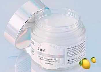 the jar of the vitamin mask