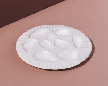 product image of oyster plate