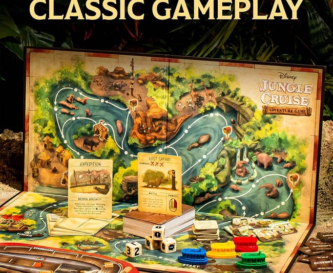 disney's jungle cruise board game