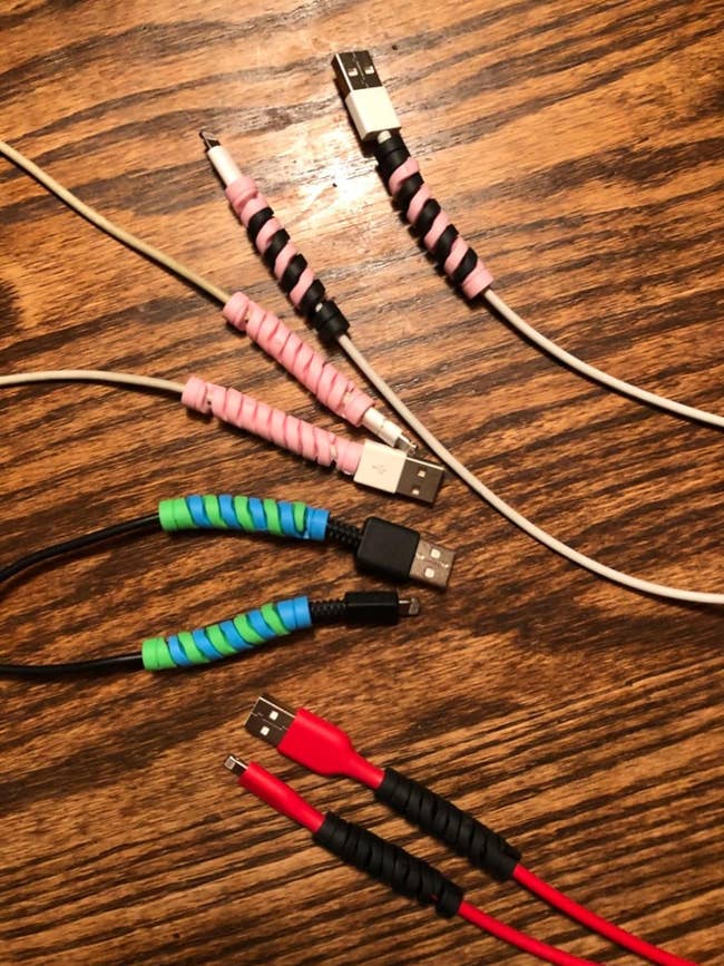 cable savers on three different cords