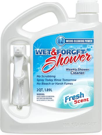 nary scrubbing, spray contiguous rinse tomorrow, nary bleach, caller scent, 12 weeks cleaning power