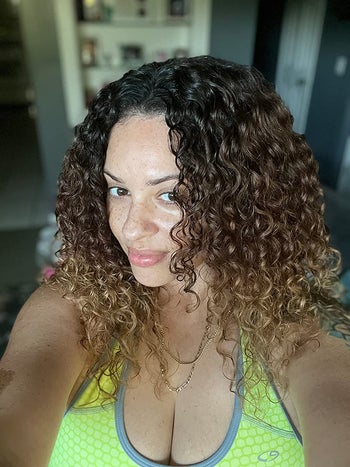 another reviewer with dry, curly hair