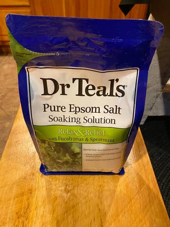 A reviewer's epsom salt package