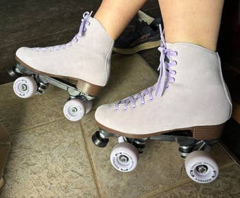 Same skates shown from the side