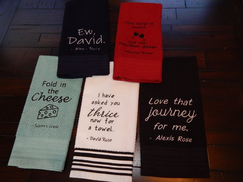 towels that read