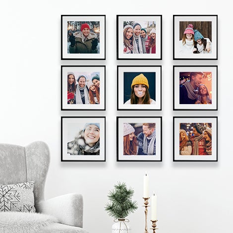 Hanging wall tiles