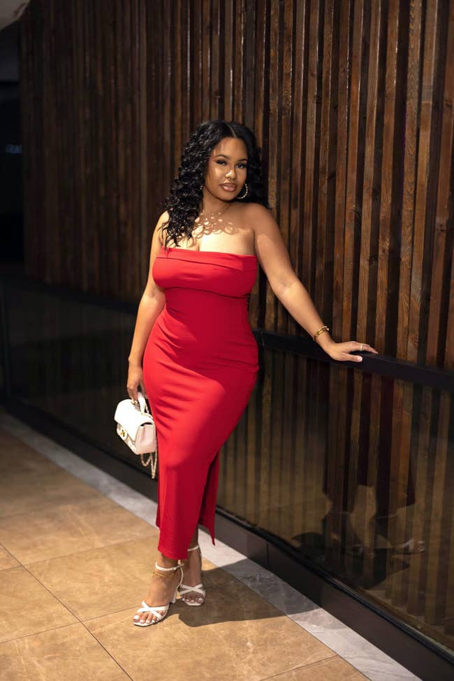 amazon red dress 33 Amazon Dresses You'll Want To Wear Everywhere