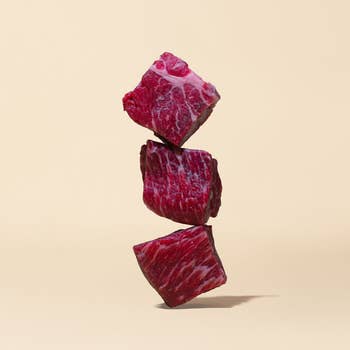 a product shot of beef