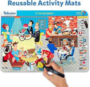 A reusable activity mat 