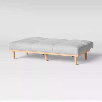 the same sofa as a bed frame