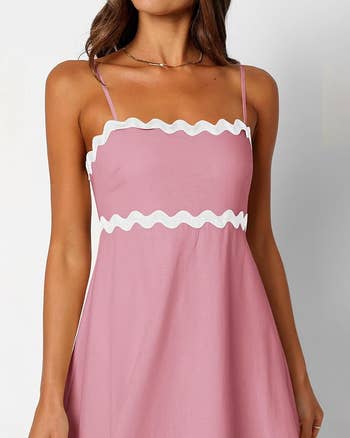 model in the pink version
