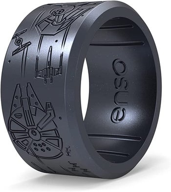 the enso ring in black