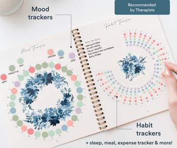example of a habit tracker page