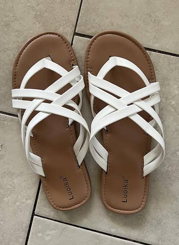 the achromatic strappy sandals