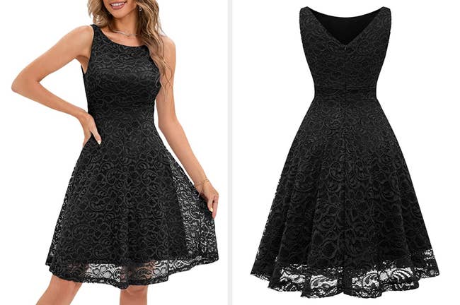 sachin and babi light blue dress Dresstells Women Elegant & Modest Black Midi Dress