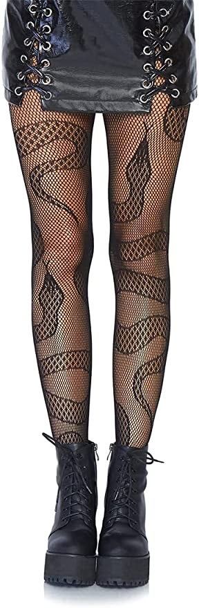the snake knitted tights