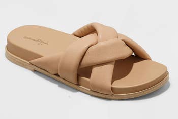 padded slide sandals