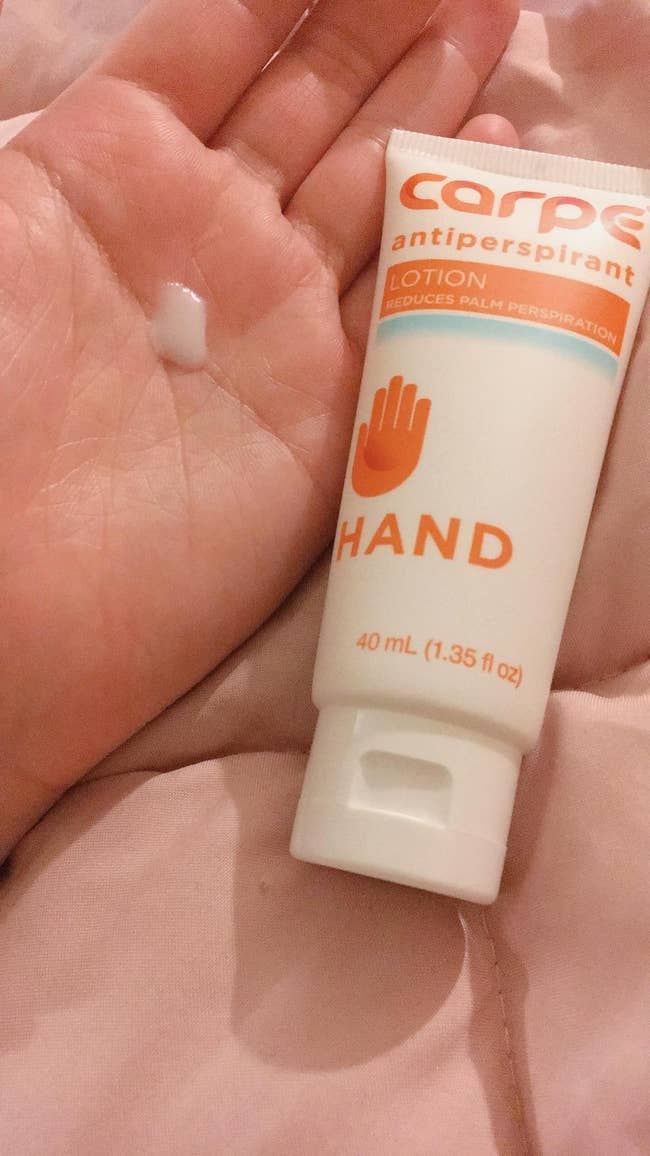 reviewer image of the hand lotion