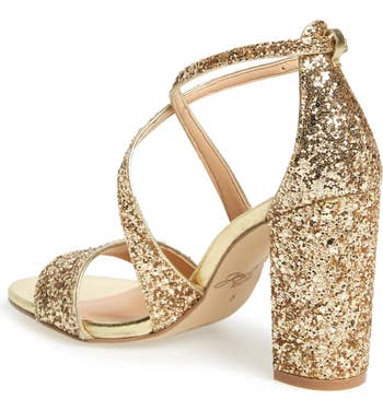 the gold heel