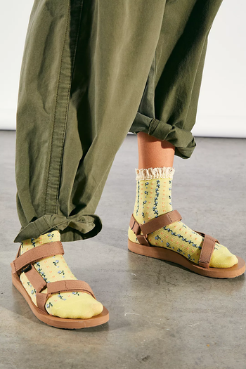 yellow version of socks 