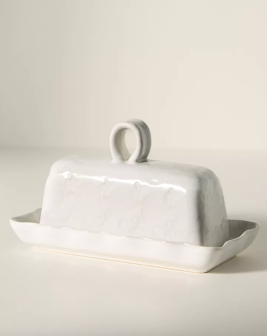 white ceramic food  crockery  closed