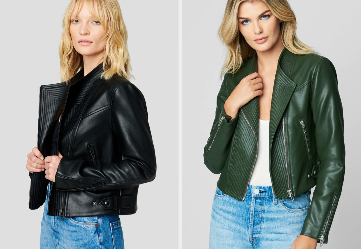 Best faux leather on sale jacket