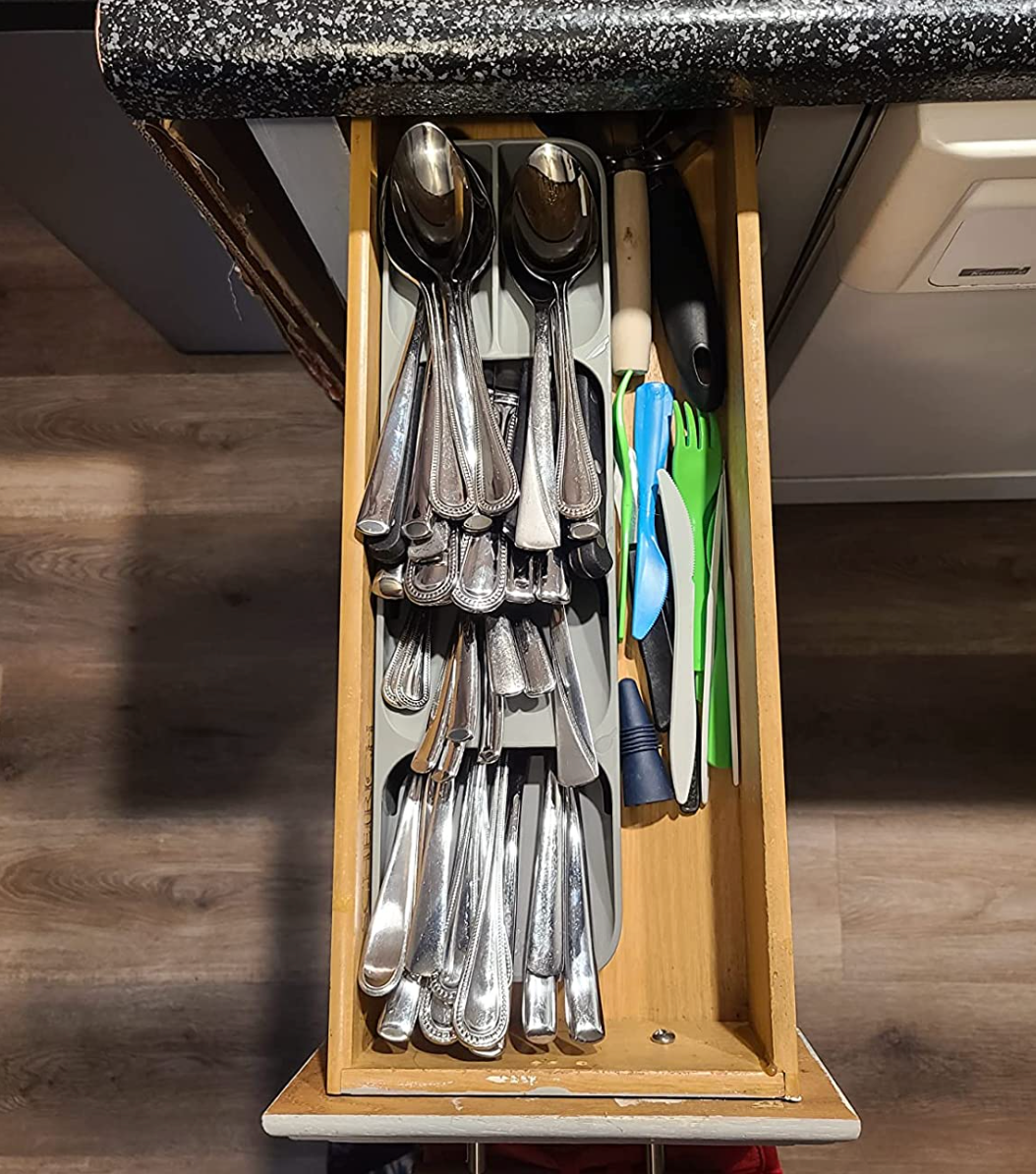 reviewer photo of the organizer in a drawer