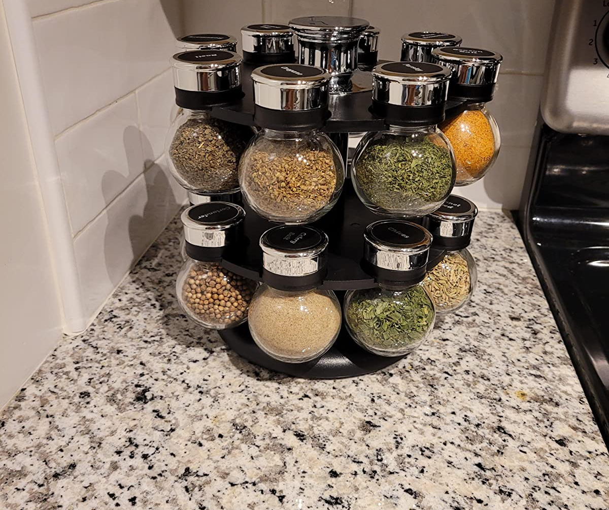 How To Organize Spices (and the best glass spice jars!)