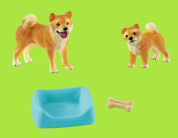 presents 3 year olds Dog toys with bed and bone