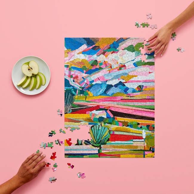 a colorful puzzle