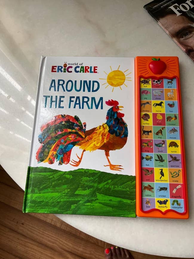 an eric carle around the farm sound book